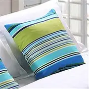 Stripe Bed Tail Towel Bed Scarf Fashion Bedding Cover Bed Runners Bed Bedspreads Towel Protection Decor for Hotel Bedroom,Green-50X50cm Pillowcase with Insert