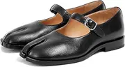 [VOZTOLLS] Tabi Mary Jane Shoes Women Split Toe Ankle Buckle Strap Womens Flats Comfort Casual Dressy Party School Work Dress Pumps Shoes