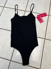 COMMANDO NWT! Black Tank Style STUDIO RIB BODYSUIT Sz S/M BRAND NEW!