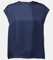 [Asceno] Asceno Dasha silk top AU 16 blue