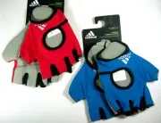 Adidas Women's Essential Gloves Climalite Size Small Medium or Large Red or Blue