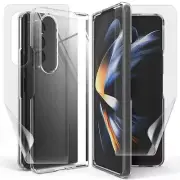 For Samsung Z Fold 4 Phones Premium Outer+Back Hydrogel Screen Protector Cover
