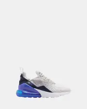 Air Max 270 Grade School Vast Grey/White/Hyper Royal