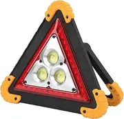 Portable LED Emergency Triangle Light for Car Malfunction Repair and Warning