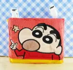 【震撼精品百貨】蠟筆小新_CRAYON SHIN-CHAN~小新夾式置物袋/收納袋-紅色#02870