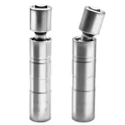 14mm and 16mm Thin Wall Swivel Magnetic Spark Plug Socket Thin Wall 3/8 Inch ...