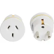 KORJO KAEU Aust. To Europe Travel Adaptor For Australia 240V Plug- Fit21 For Use With Australian/Nz