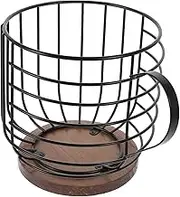 OKUMEYR Coffee Storage Organizer Iron Multi Purpose Basket for Countertop Capacity Coffee Capsule Holder for Home and Cafe Use Easy to Clean and Store