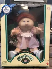 Cabbage Patch Kids Doll 15th Anniversary Special Edition Red Hair Nib Josephina