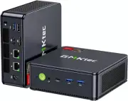 Mini Gaming PC AMD Ryzen 5 6600H(Max 4.5GHz) 16GB DDR5 512GB SSD Dual NIC LAN 2.