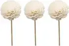 KESYOO 3Pcs Wood Rattan Reed Diffuser Sticks Natural Aroma Oil Diffuser Ratta...