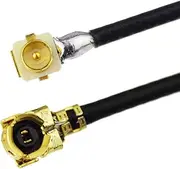 Superbat U.FL Cable (15cm/6") IPX/UFL Female to Male Pigtail Cable 1.13MM Low-Loss U.FL Extension Cable for Bluetooth Antenna WiFi & WiMax Network Card 5pcs