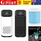 Portable Car Air Purifier USB Negative HEPA Filter Home Car Odor Dust Remover AU
