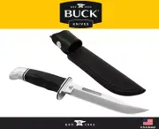 Buck Knives 119 Special Fixed Blade Knife 420HC Steel Phenolic Handle Sheath