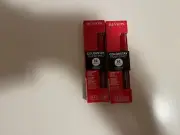 2 Revlon ColorStay Overtime 16 Hours Lipcolor Lipstick #040 Forever Scarlet