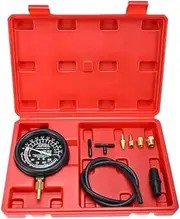 Car Vacuum and Fuel Pump Tester Gauge Kit, Fuel Pump and Vacuum Tester Gauge, Leak Carburetor Pressure Diagnostics