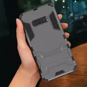 for Samsung Galaxy S10 S9/+/Plus Case with Flexible Inner Protection - Gunmetal