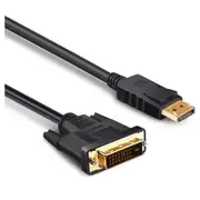 Display Port v1.4 Male to DVI-D Female Video 1080p PC Cable