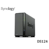 在飛比找樂天市場購物網優惠-【新品上市】Synology 群暉 DS124 (1Bay/