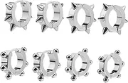 [COLLBATH] Pointed Ear Buckle Ear Clip Earrings for Men Ear Cuff Earring Mens Earrings Helix Earring Ear Cuff Jewelry Teens Ear Cuff Earrings Goth Earrings Titanium Steel