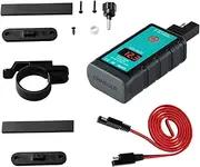 Anneome 1 Set Motorcycle USB Charger Kit with Type SAE Cable Adapter Voltmeter and Button Switch Fast Charging for Phones Cameras and GPS Devices Multiple Protection Features