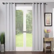Superior Solid Blackout Grommet Curtain Set Marshmellow 52"x63" NEW