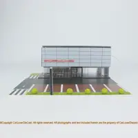 在飛比找蝦皮商城精選優惠-G FANS-MODELS 帶燈建築汽車場景模型 組裝模型