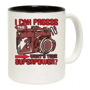 Camera Photography I Can Freeze Time. Whats Your Superpower Mug Cup