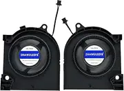 Replacement New CPU+GPU Cooling Fan for Dell RTX3060 RTX3070Ti G15 5520 G15 5525 2022 G16 7620 Series EG75071S1-C180-S9A EG75071S1-C190-S9A DC12V 0.25A Fan