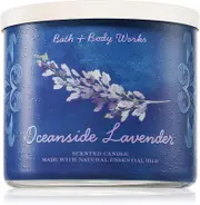 Bath & Body Works Oceanside Lavender scented candle 411 g