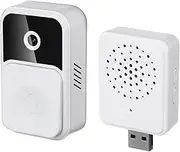 COHEALI Wireless Video Doorbell with Camera Easy Install Volume Adjustable WiFi Smart Doorbell for Home Office and Vision Multiple Account Support Remote Monitoring