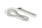 6 Outlet Surge Protector Power Strip, 12 ft cord - Lifetime Warranty