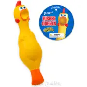 STRESS RUBBER CHICKEN Squish Toy Extra Squishy