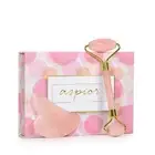 Aspior Jade Face Roller Rose Quartz Gua Sha Massage Facial Rollers Natural Rejuv