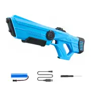 Winmax Electric Water Gun High Capacity Automatic Squirt Guns for Kids-Blue