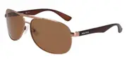 Nautica N2245S 200 Men's Sunglasses Brown Size 63