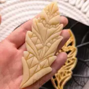 Geometric Leaf Leaves Decor Symmetrical Tree Plant Cookie Cutter