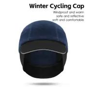 Winter Cycling Cap Under Helmet Fleece Cycling Run Hat Bicycle Hiking Cap Hat