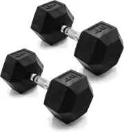 Mancuernas De 40 Libras Cada Una 2 PCS Para Mujer Hombre Ejercicio Gym Pesas USA
