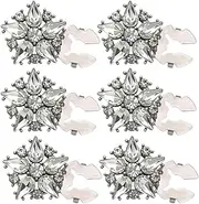 [Generic] Button Covers | Button Clip | Rhinestone Buttons Cover | Star Shape Cufflinks Button Cover | Sleeve Button Cover | Buttons Jewelry | Snap On Button Covers for Weddings and Parties