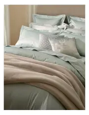 [Sheridan] 1200TC Palais Lux Quilt Cover in Fresh Water