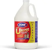 ZORBX Pet Urine Stain and Odor Remover Spray 128 FL Oz - Dog, Cat Urine Enzyme Odor Destroyer - Perfect Solution for Unpleasant Urine Odor and Stain Remover - Hardwood Floors & Carpet Cleaner