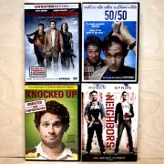 Seth Rogen DVD Lot (4 Movies) All NEW Pineapple Express, 50/50, Knocked Up, Neig
