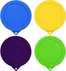 4 Cup round Silicone Storage Cover Lids Replacement for Anchor Hocking and Pyrex