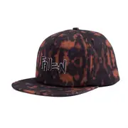 Fallen Footwear Claw Hat Flat Visor 3D EVA Embroidery - Black Orange