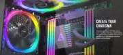 Antec Fusion 3x 120mm ARGB PWM HB Fan + ARGB Controller, 57.93 CFM, AP 2.11, Noi