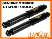MONROE GT SPORT LOWERED REAR GAS SHOCKS FOR FORD FALCON EB SEDAN