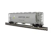 Atlas 3001442-1 3-Bay Cylindrical Hopper #283 Morton Salt, O Gauge