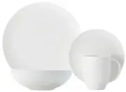 Maxwell & Williams: White Basics Diamonds Dinner Set (16pc)
