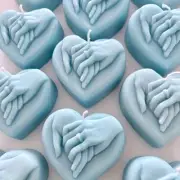 3D Heart-Shaped Silicone Candle Molds - Perfect for DIY Proposal, Valentines Day